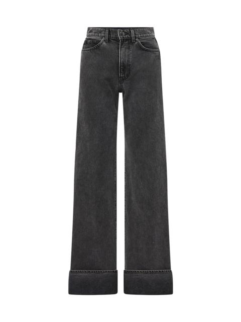 TAYLOR CUFFED WIDE-LEG JEAN