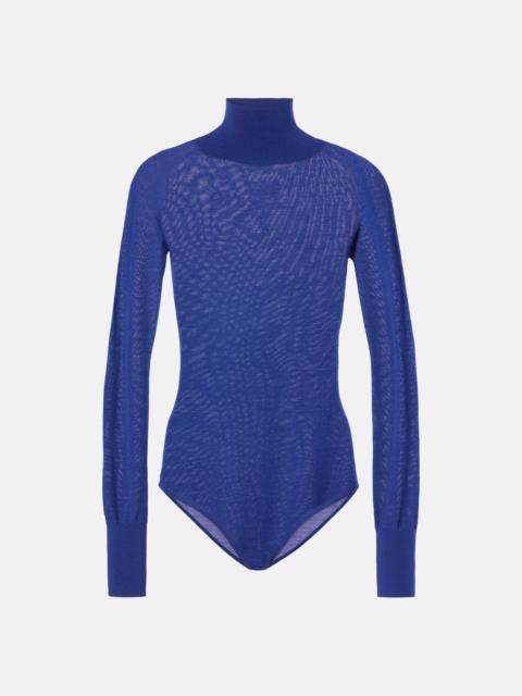 Alaïa 니트 bodysuit