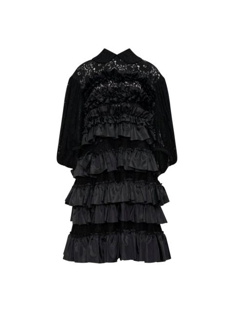 Comme des Garçons Comme des Garçons Tiered Ruffle Lace Dress