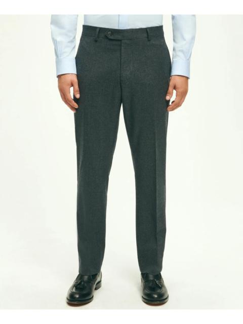 Brooks Brothers Classic Fit Wool Flannel Dress Pants