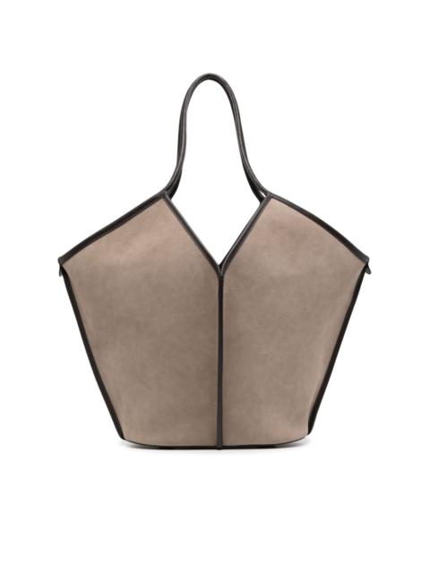 HEREU Calella suede tote bag