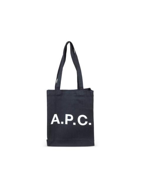 A.P.C. logo tote bag