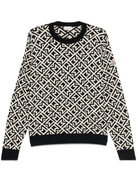 Moncler monogram sweater