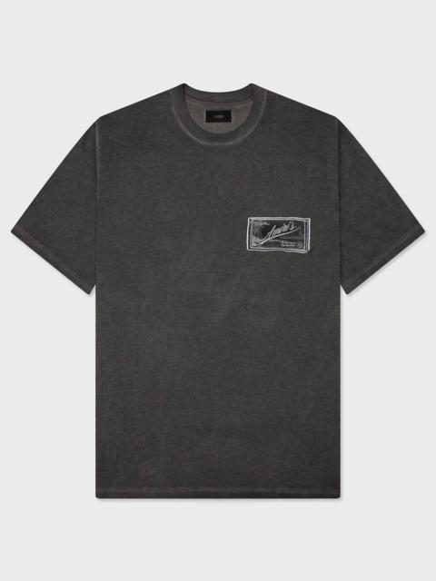 AMIRI AMIRI QUALITY GOODS LABEL TEE - BLACK