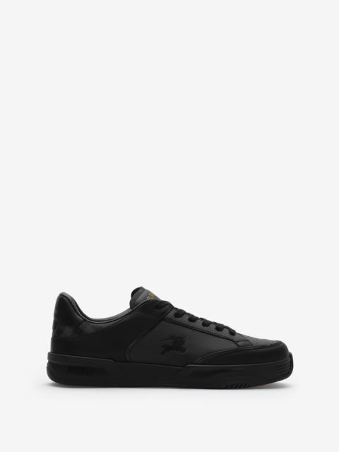 Burberry Leather and Nylon Harrow Sneakers​