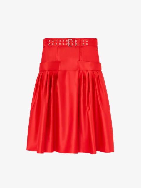 GANNI SKIRT IN DUCHESSE SATIN