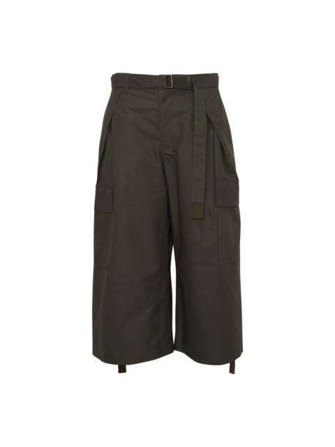 sacai Cotton Weather Cargo Shorts