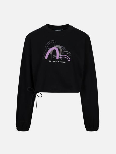 EVISU Multiple Seagull Print Loose Fit Sweatshirt