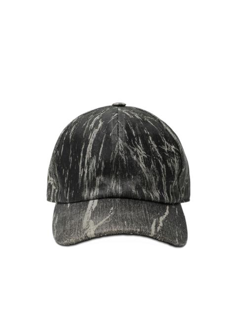 Rick Owens DRKSHDW patterned baseball cap