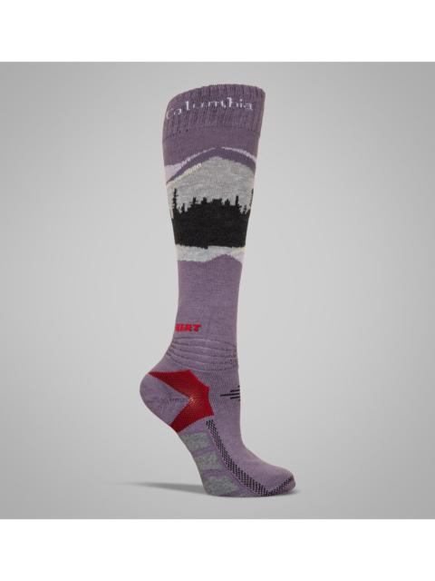 Columbia Omni-Heat NW Mountain Range Midweight Ski Sock