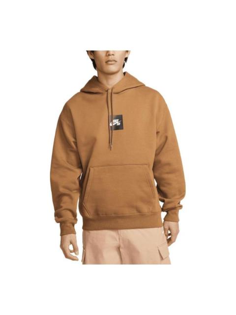 Nike Nike SB Fleece skateboard hooded top 'Tan' DV8840-270