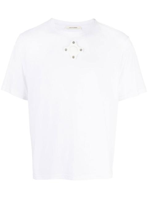Craig Green eyelet-detail short-sleeve T-shirt