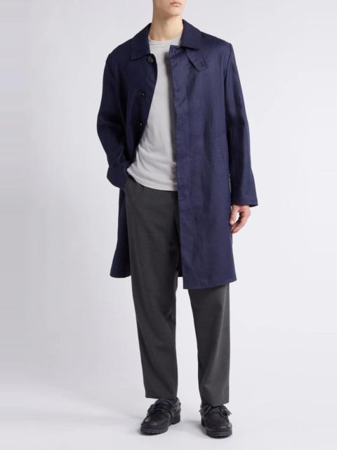 Trivero Linen Rain Coat