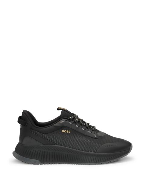 BOSS TTNM EVO TRAINERS WITH RIBBED SOLE