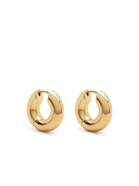TOM WOOD 작은 chunky hoop 귀걸이
