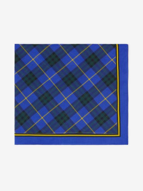 Burberry Check Cotton Scarf