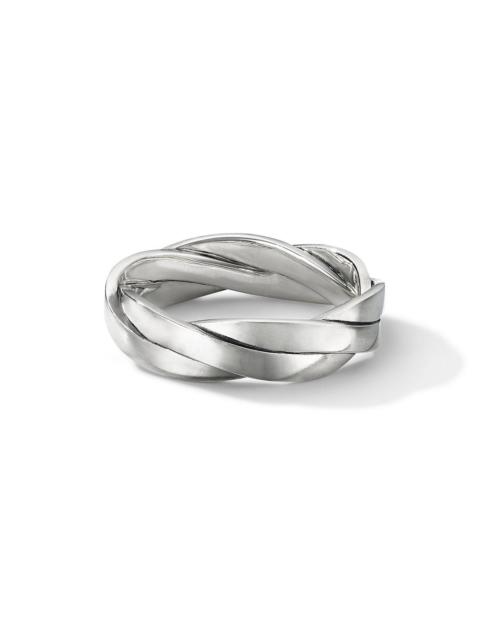 DAVID YURMAN Men's DY Helios⿢ Band Ring in Sterling Silver, 6mm - Sterling Silver