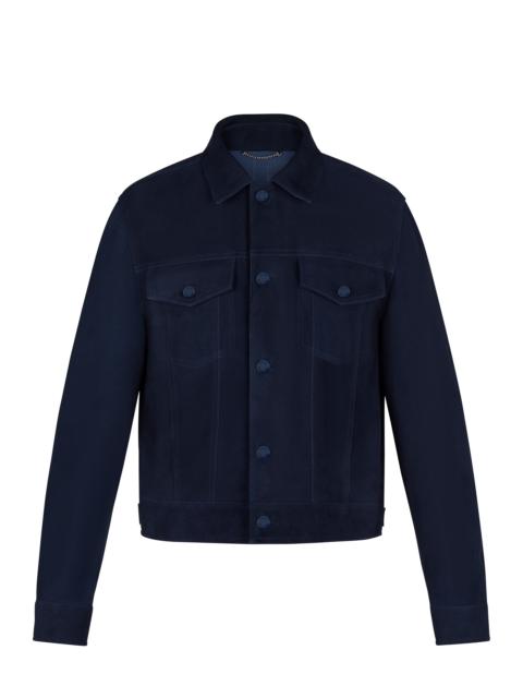 Louis Vuitton Suede Denim Jacket