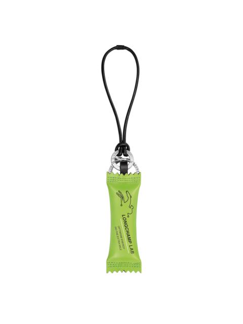 Le Pliage Energy Key ring Green Light - Leather