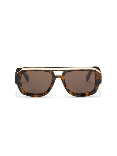 Stockton square-frame sunglasses