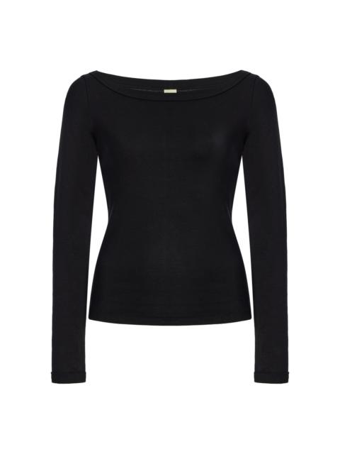 FLORE FLORE Steffi Cotton T-Shirt black