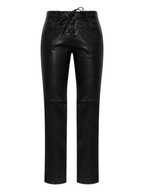 Isabel Marant Vanel lace-up trousers