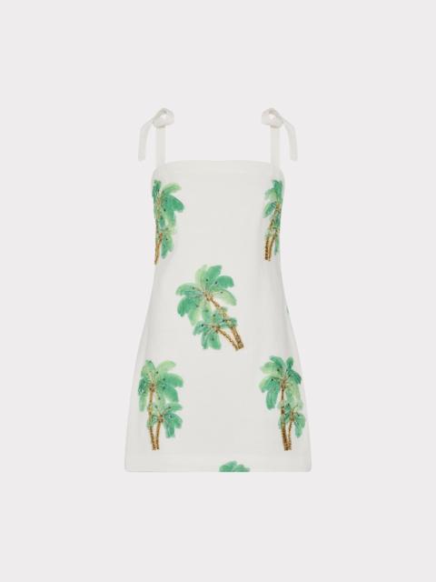 MILLY Ceri Embroidered Mini Dress