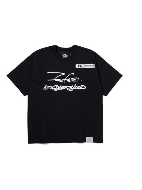 NEIGHBORHOOD Neighborhood x Futura Laboratories FL-007 Tee Black