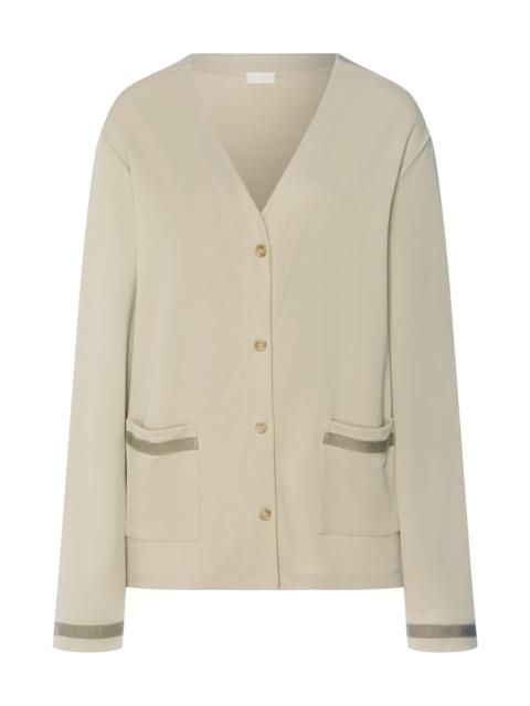 HANRO Pure Comfort TENCEL™ Button Front Jacket