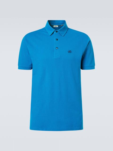 Etro Pegaso cotton polo shirt