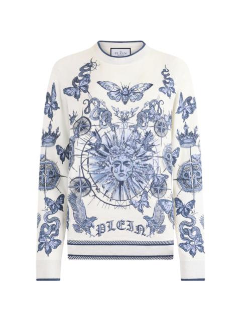 PHILIPP PLEIN round-neck sweater
