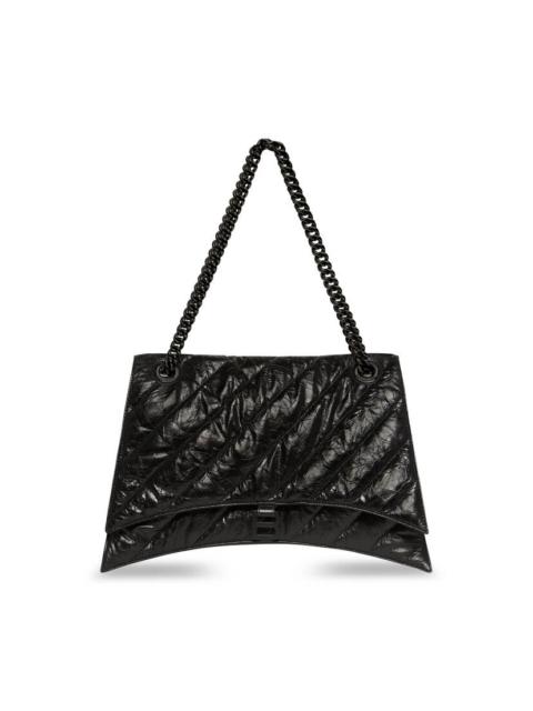crush large chain bag quilted