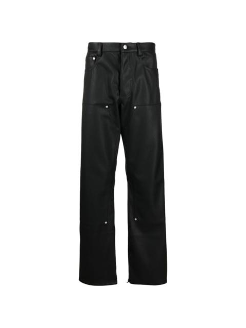 MISBHV Monogram Carpenter Trousers Men Jeans Black in Size:M