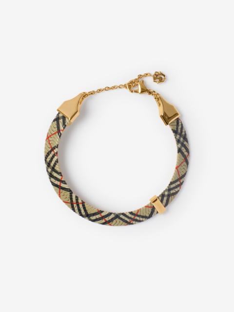 Burberry Check Print Bracelet