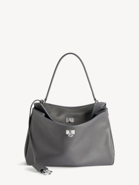 BALENCIAGA Women's Rodeo Medium Handbag in Grey