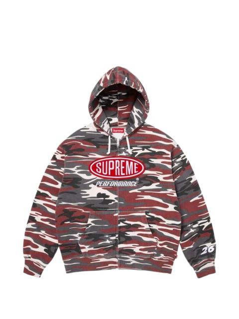 Supreme Performance camouflage-print zip-up hoodie
