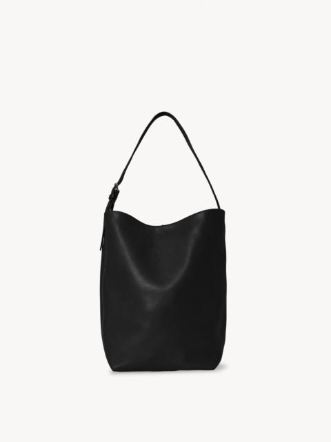 The Row Medium N/S Shoulder Bag in Leather