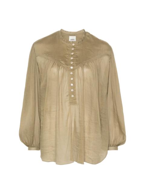 Kiledia plissÃ© blouse