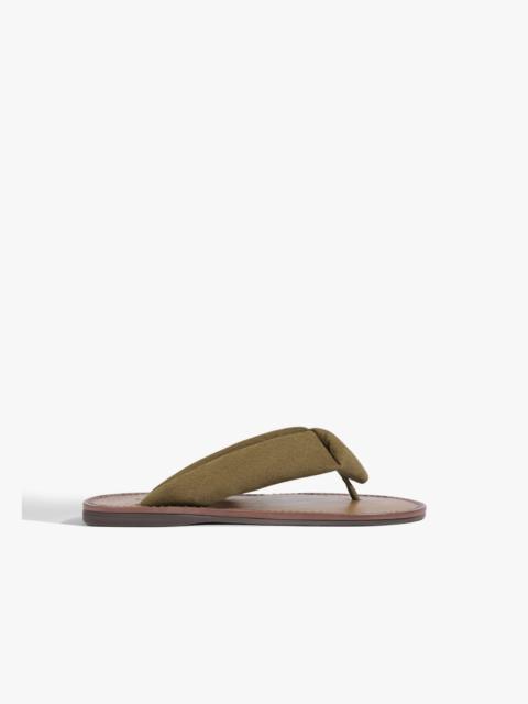 SCHUTZ Aurea Casual Suede Sandal