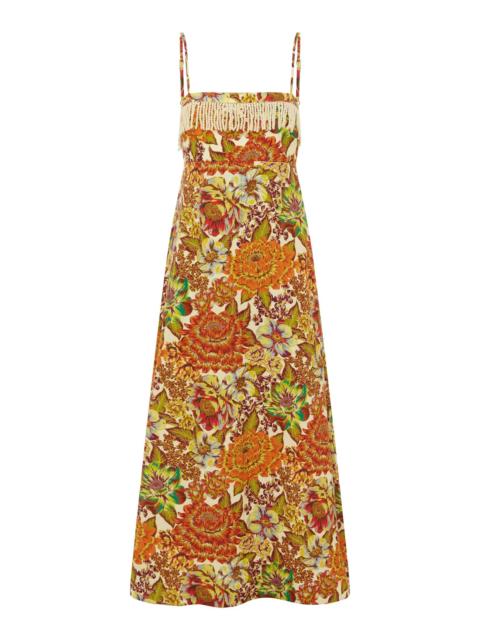 ALÉMAIS Lana Square Neck Day Dress