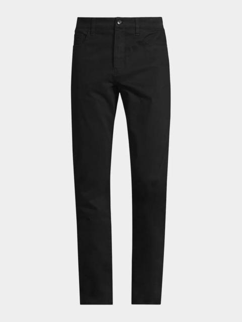 Vince Men's Dylan Peached Cotton 5-Pocket Pants