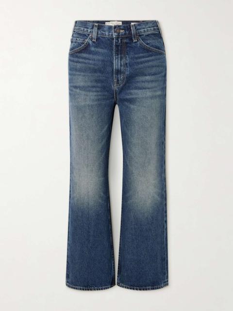 Arwen cropped high-rise flared jeans