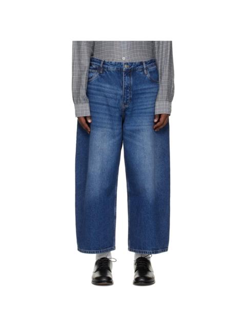 Studio Nicholson Indigo Paolo Jeans