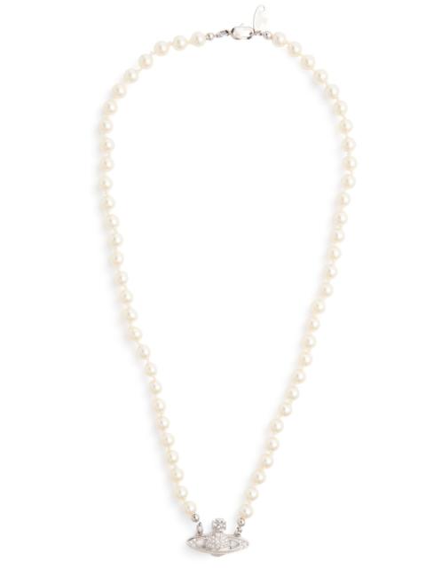 Vivienne Westwood Mini Bas Relief faux pearl necklace