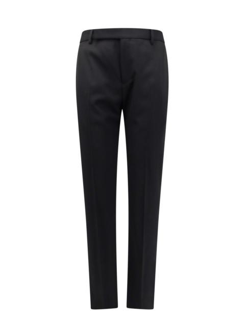 SAINT LAURENT Sustainable Virgin Wool Trouser With Frontal Pinces