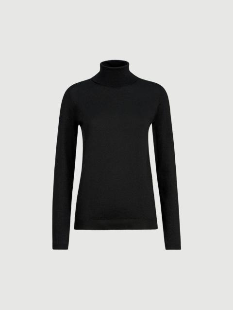 Brunello Cucinelli Sparkling cashmere and silk lightweight turtleneck sweater