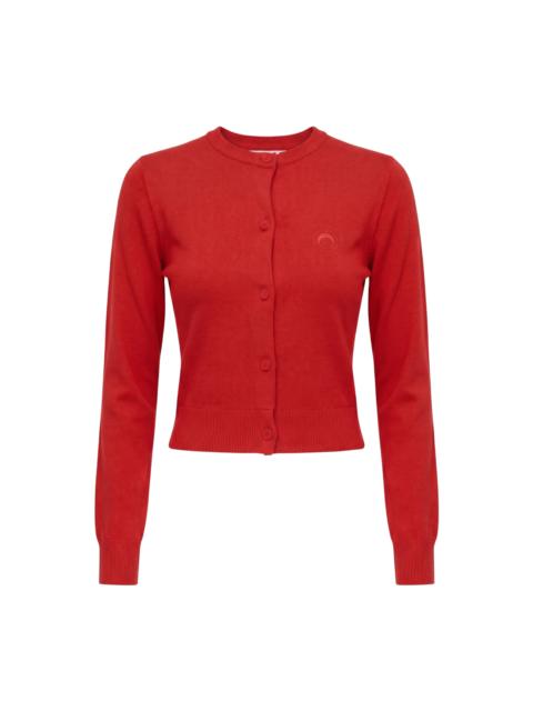 Marine Serre MERINOS KNIT LONG SLEEVES CARDIGAN