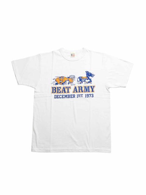 Buzz Rickson's S/S T-SHIRT - BEAT ARMY GO NAVY - BR79702