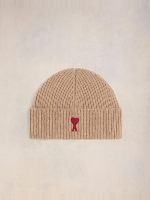 AMI Paris RED AMI DE COEUR BEANIE