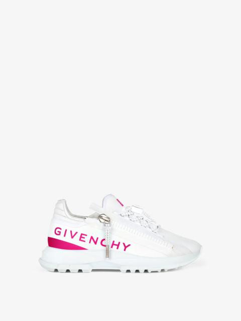 Givenchy SPECTRE RUNNER SNEAKERS IN SYNTHETIC FIBER WITH ZIP